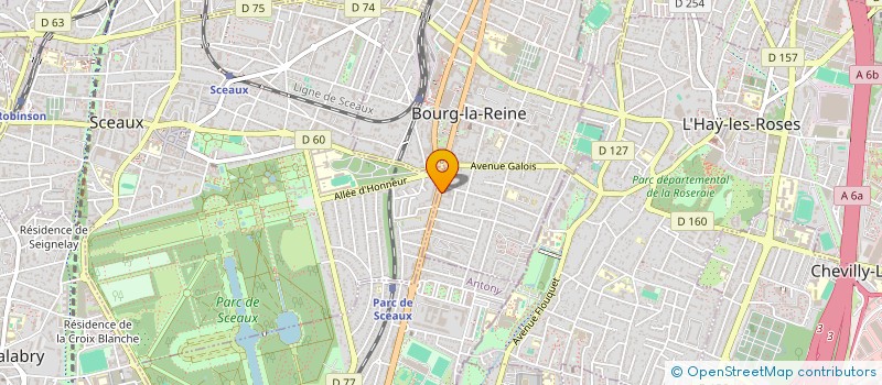 localisation de l'entreprise AD CLOUD-IT à BOURG-LA-REINE