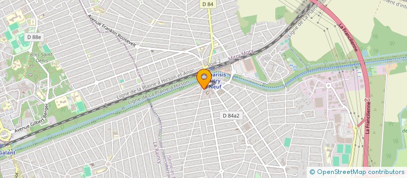 localisation de l'entreprise AD COIFFURE  VILLEPARISIS