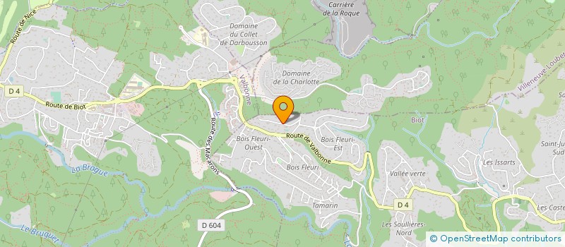 localisation de l'entreprise AD COMPANIES à BIOT
