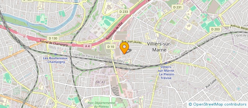 localisation de l'entreprise AD CONCEPT à VILLIERS-SUR-MARNE