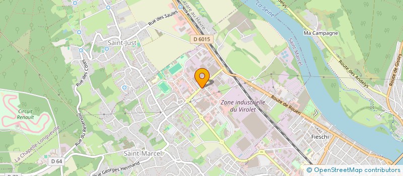 localisation de l'entreprise AD CONCEPT à SAINT-MARCEL