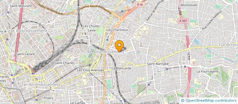 localisation de l'entreprise AD CONSEIL RESSOURCES HUMAINES à MARSEILLE