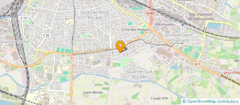 localisation de l'entreprise AD CONSEILS à AVIGNON