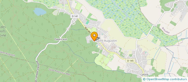 localisation de l'entreprise AD CONSEILS  SAINT-AUGUSTIN