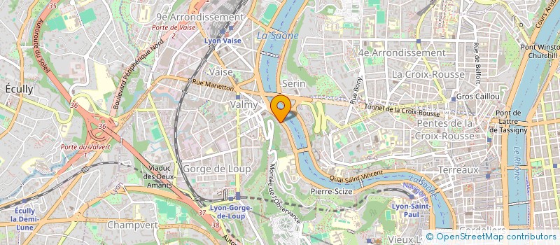 localisation de l'entreprise AD CONSTRUCTION  LYON