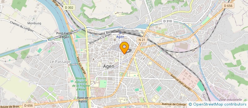 localisation de l'entreprise AD CONSTRUCTION RENOVATION à AGEN