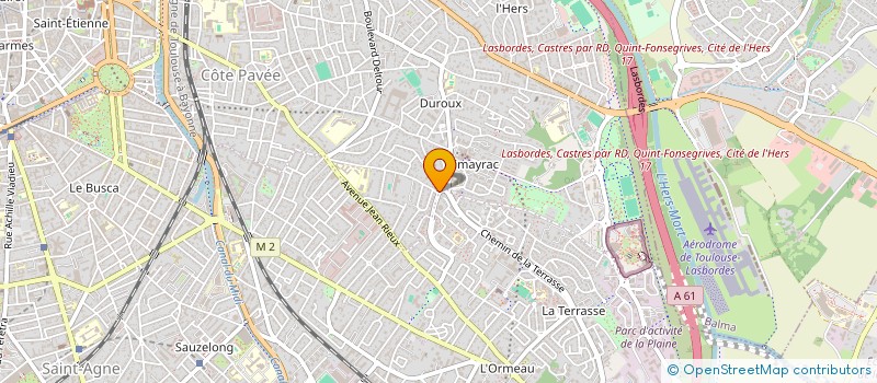 localisation de l'entreprise AD CONSULTING à TOULOUSE