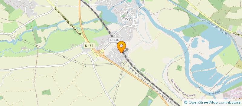 localisation de l'entreprise AD CONSULTING  CEZY