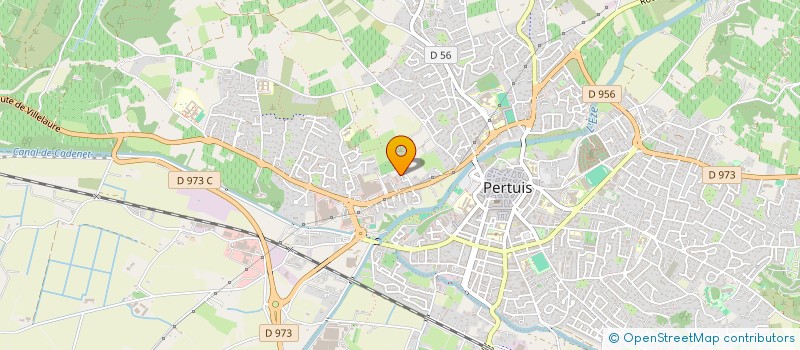 localisation de l'entreprise AD CONVOYAGES  PERTUIS