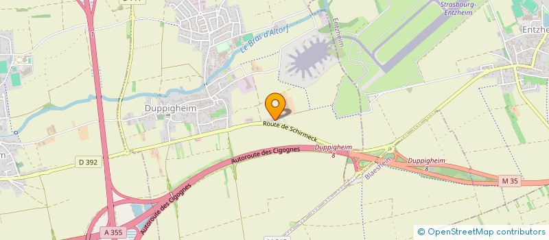 localisation de l'entreprise AD DEBARRASS  DUPPIGHEIM