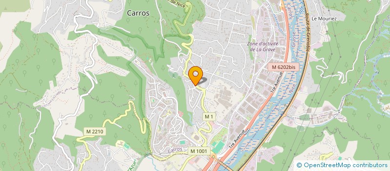 localisation de l'entreprise AD'DECO à CARROS
