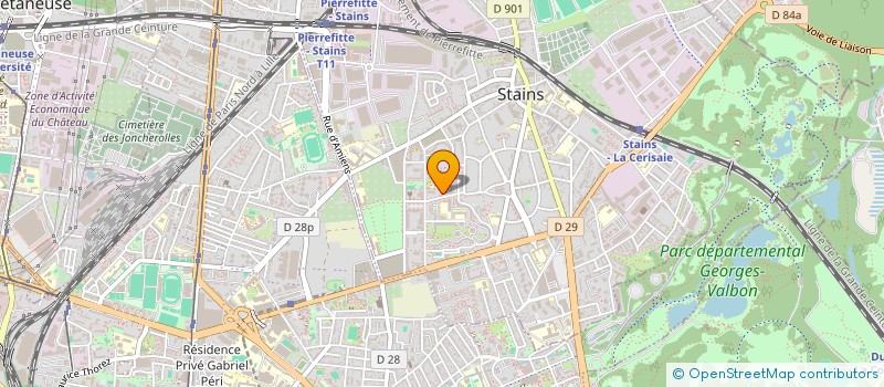 localisation de l'entreprise AD DEPANNAGE à STAINS
