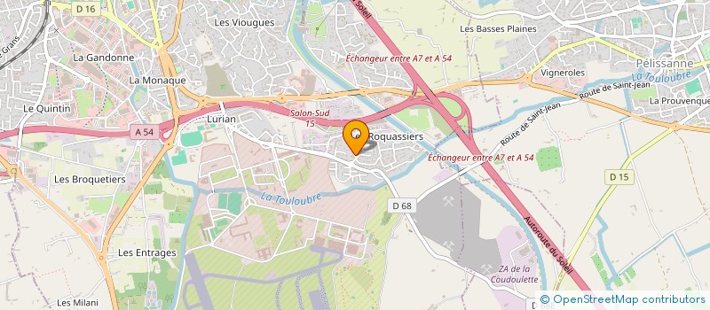 localisation de l'entreprise AD DEPANNAGES à SALON-DE-PROVENCE