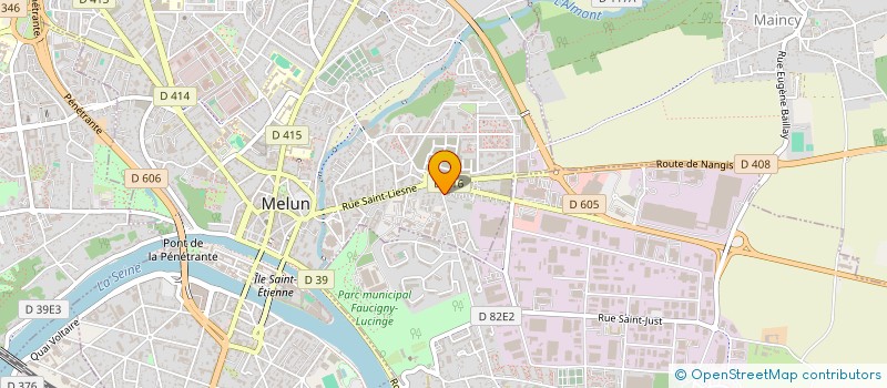 localisation de l'entreprise AD DESIGNER à MELUN