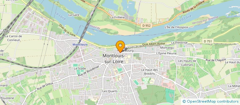 localisation de l'entreprise AD DETENTE  MONTLOUIS-SUR-LOIRE