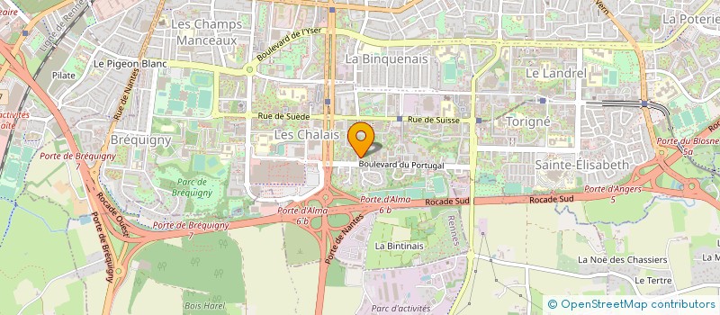 localisation de l'entreprise AD DEVELOPPEMENT 35 à RENNES