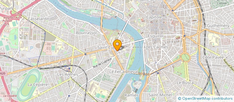 localisation de l'entreprise AD DIAGNOSTIC IMMOBILIER SUD-OUEST à TOULOUSE