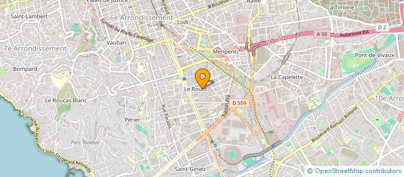 localisation de l'entreprise AD DIGITAL PROTHESE à MARSEILLE