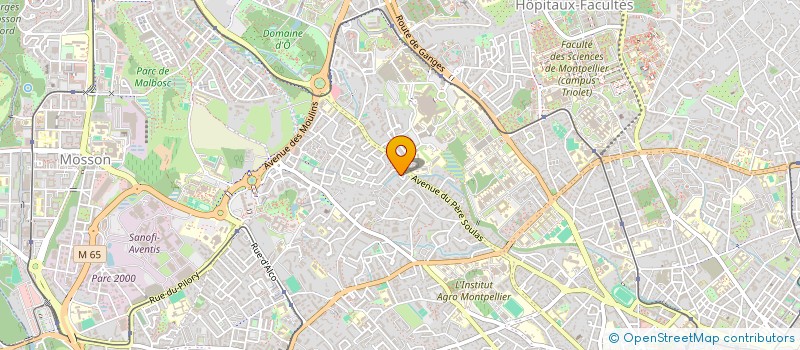 localisation de l'entreprise AD-DM CONSULTING à MONTPELLIER