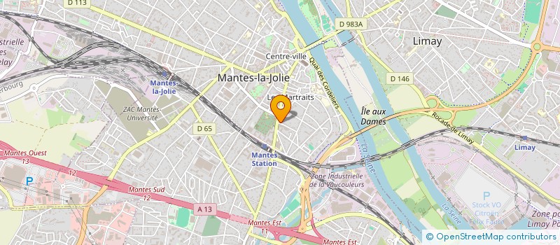 localisation de l'entreprise AD.ELEC  MANTES-LA-JOLIE