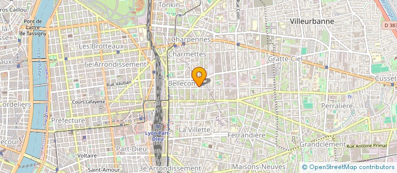 localisation de l'entreprise AD ELEC'RENOV à LYON