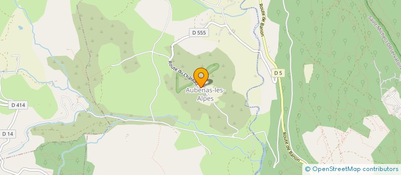 localisation de l'entreprise AD ENGINEERING  AUBENAS-LES-ALPES