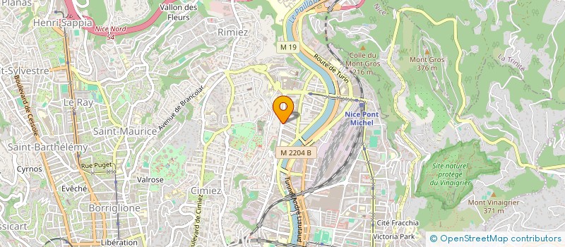 localisation de l'entreprise AD EPICERIE à NICE