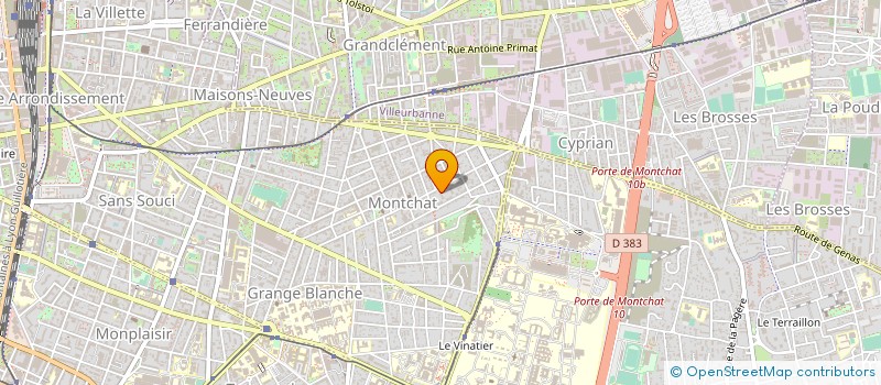 localisation de l'entreprise AD EUROTRANS  LYON