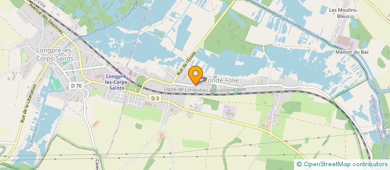 localisation de l'entreprise AD EVENT'S  CONDE-FOLIE