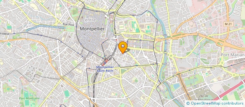 localisation de l'entreprise AD EXCELLENCE à MONTPELLIER