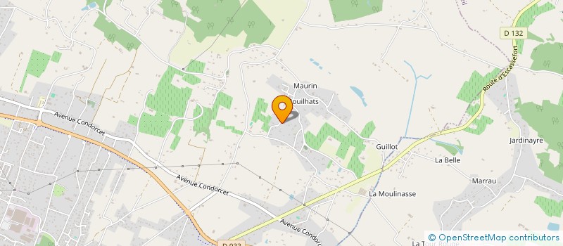 localisation de l'entreprise AD EXPERTISE COMPTABLE  MARMANDE