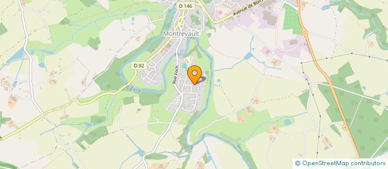 localisation de l'entreprise AD FAMILY  MONTREVAULT-SUR-EVRE