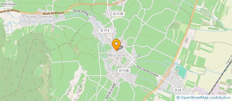 localisation de l'entreprise AD & FILS à MEURSAULT