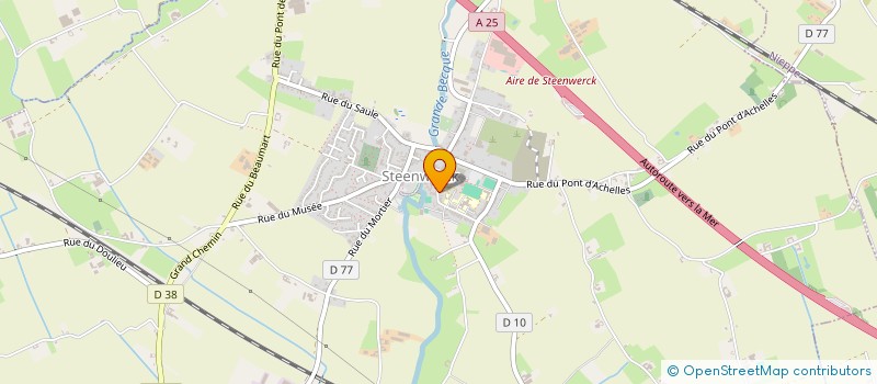 localisation de l'entreprise AD FLANDRE MARKET  STEENWERCK