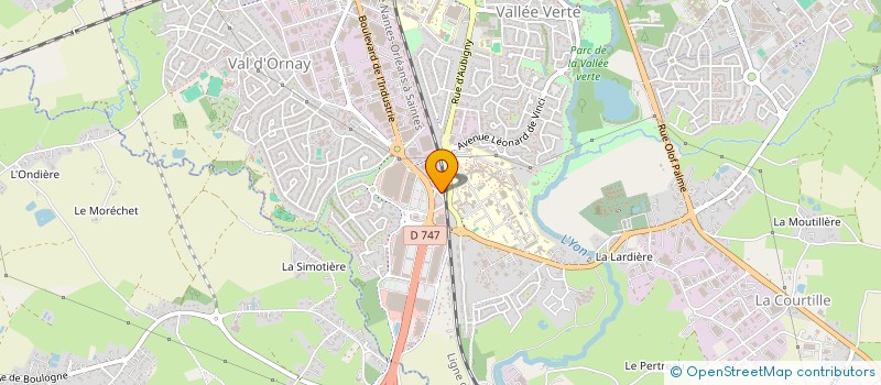 localisation de l'entreprise AD FLEURS à ROCHE SUR YON (LA)