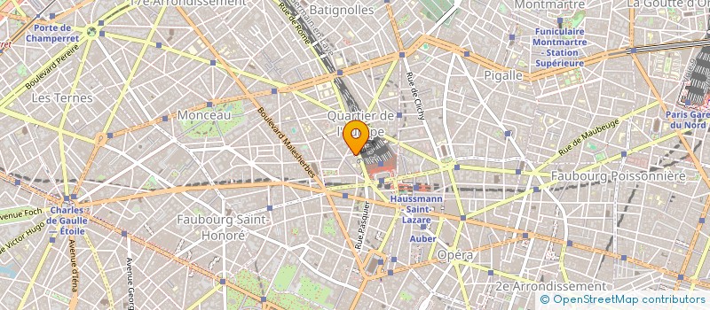 localisation de l'entreprise AD GESTION  PARIS