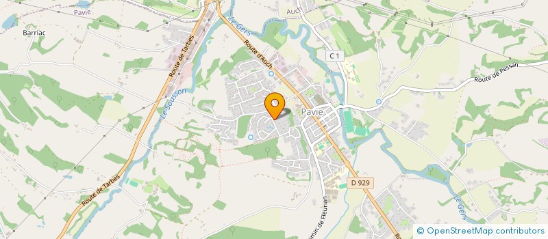 localisation de l'entreprise AD-GI PETIT  PAVIE