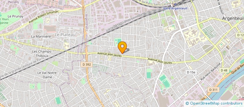 localisation de l'entreprise AD GLOBAL SOLUTIONS  ARGENTEUIL