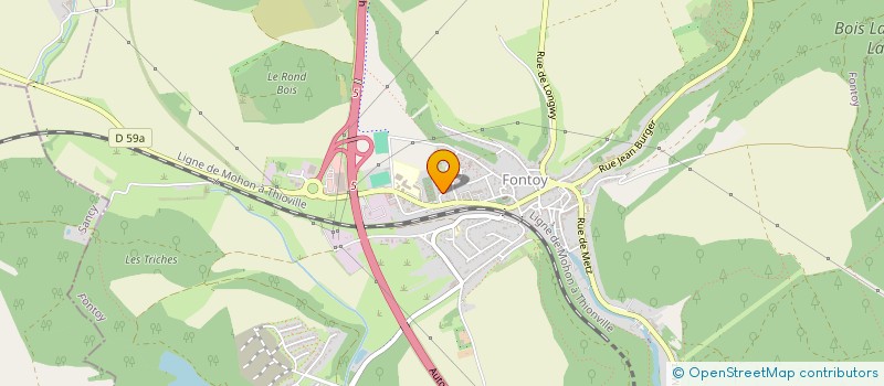 localisation de l'entreprise AD HABITAT  VAL DE BRIEY