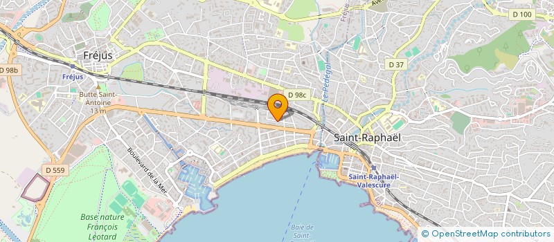 localisation de l'entreprise AD HACK HOLDING à FREJUS