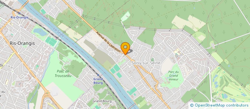 localisation de l'entreprise AD HOC à SOISY-SUR-SEINE