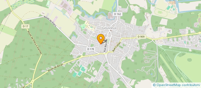 localisation de l'entreprise AD.HOC  GOUVIEUX