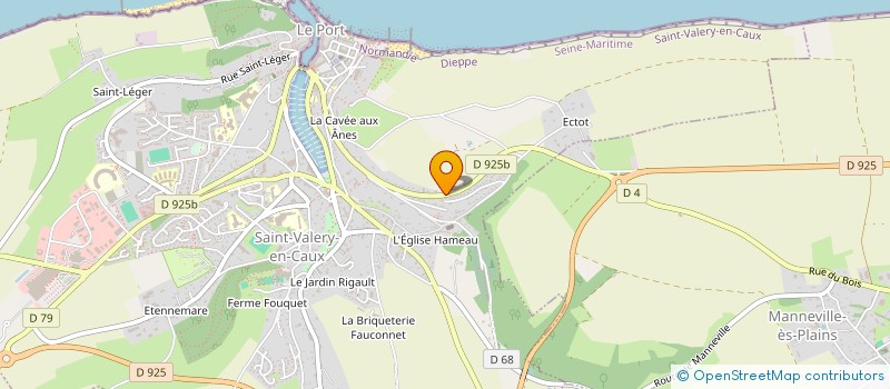 localisation de l'entreprise AD'HOC  SAINT-VALERY-EN-CAUX