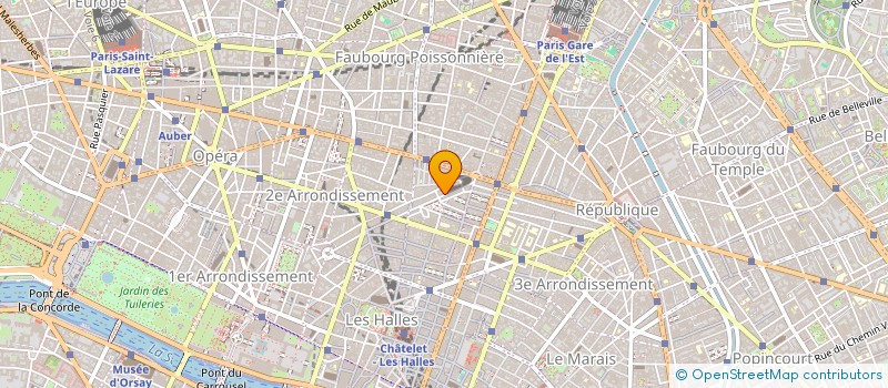 localisation de l'entreprise AD HOC BEAUTY à PARIS