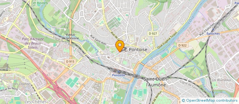 localisation de l'entreprise AD HOC PRESTIGE  PONTOISE