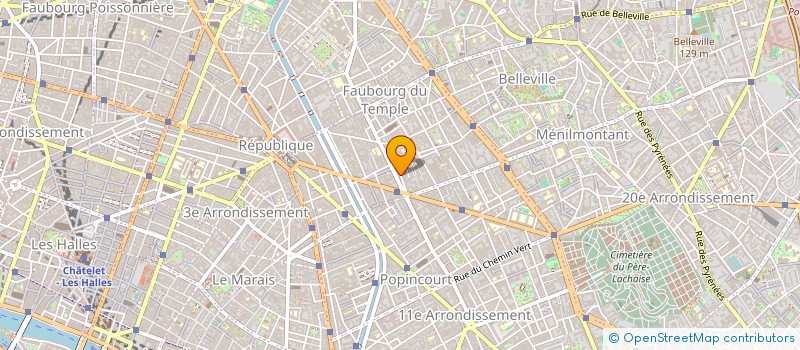 localisation de l'entreprise AD HOC REALISATION ET CREATION  PARIS