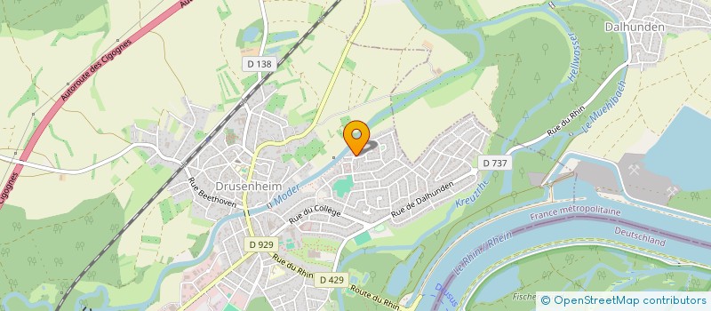 localisation de l'entreprise AD-HOC SCIENTIFIC  ROHRWILLER