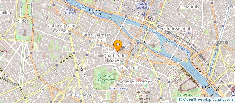 localisation de l'entreprise AD HOC TELEVISION à PARIS