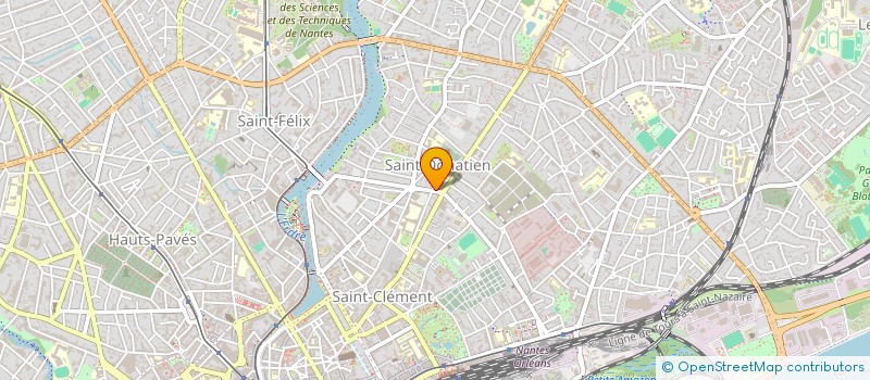 localisation de l'entreprise AD'HOCUS à NANTES