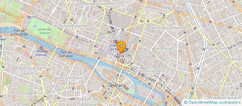 localisation de l'entreprise AD HOLDING  PARIS